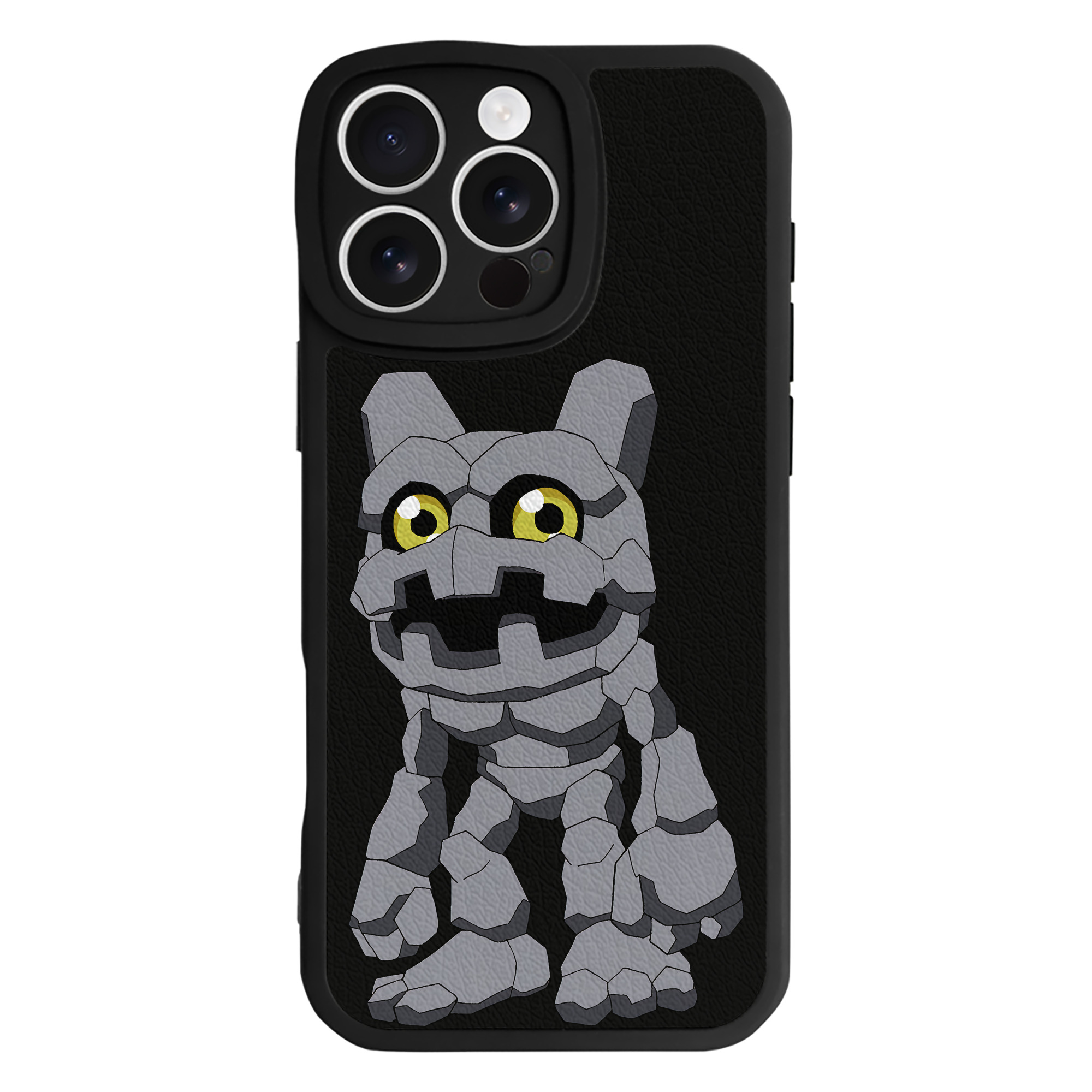 （画像用） Digimon デジタルモンスター/デジモン 【iPhone 16シリーズ対応】シリコンスマホケース（レザー調） 材質：シリコン
